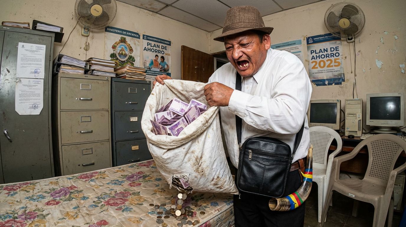 Apóstol Chago inaugura ‘BanBasura’: El primer banco donde el cajero te escupe y te dice ‘Animal’ si venís a retirar dinero