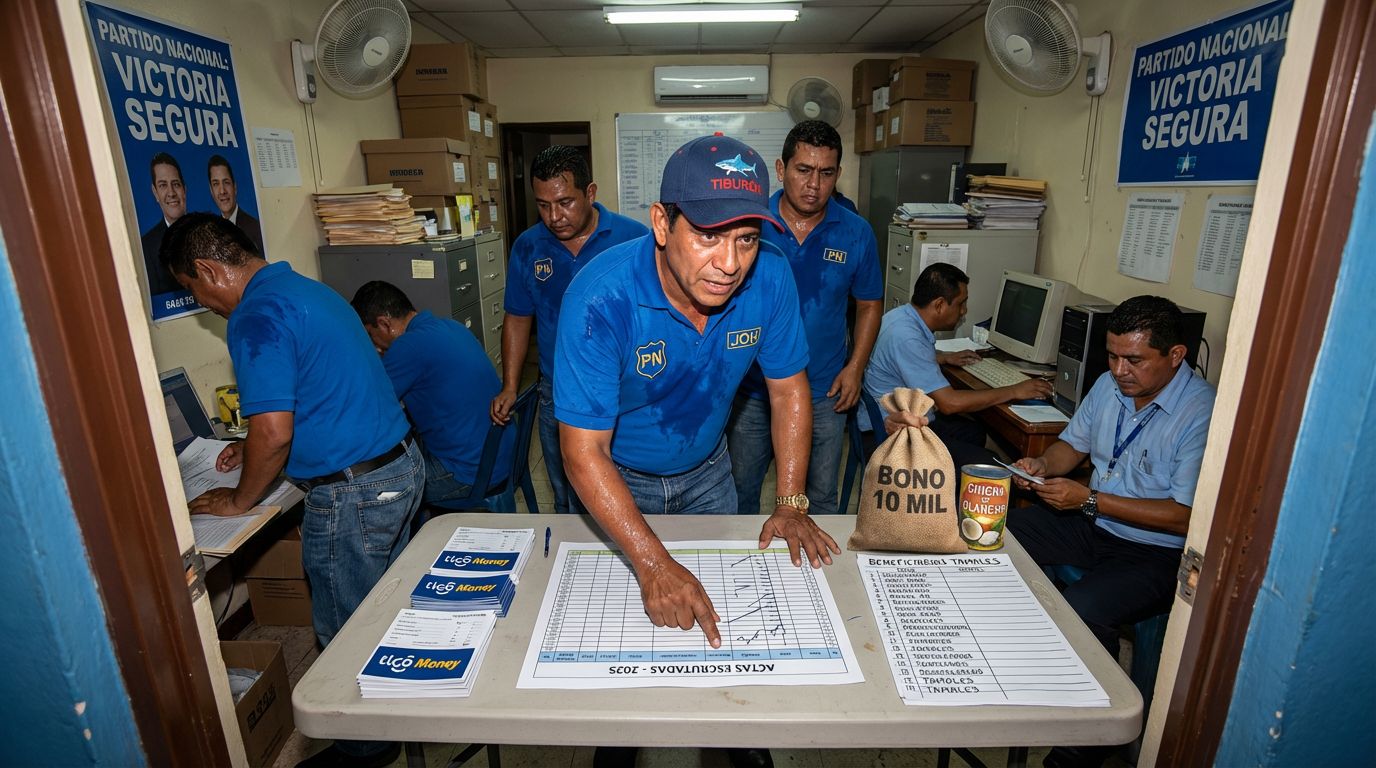 Partido Nacional exige revisión “voto por voto” para confirmar que la gente que recibió los 500 pesos cumplió su parte del trato